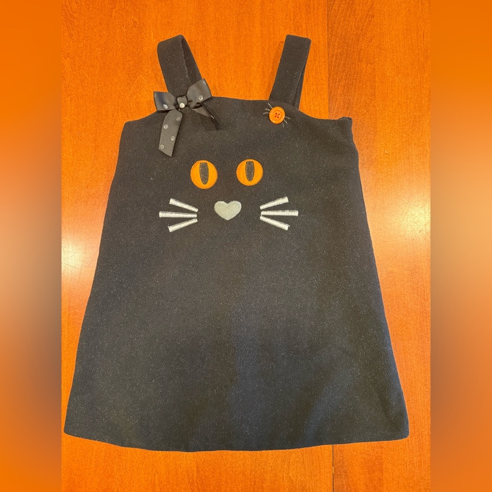 4T Halloween Dress Fleecey